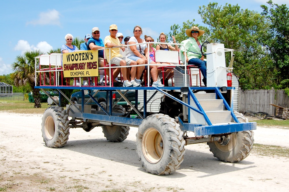 swamp buggy tours near me