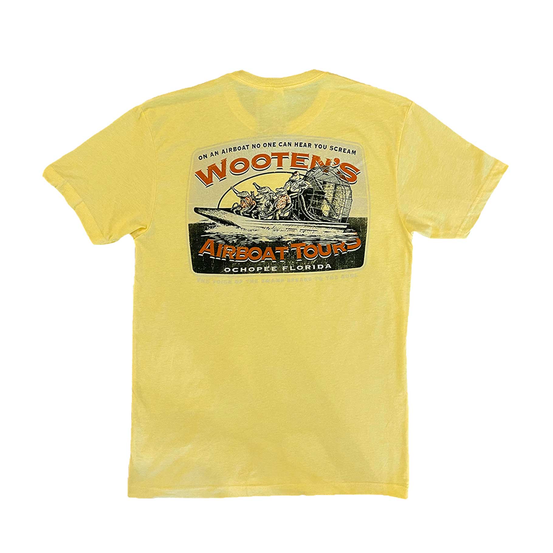 Voice of the Swamp T-Shirt - Wooten's Everglades Airboat Tours