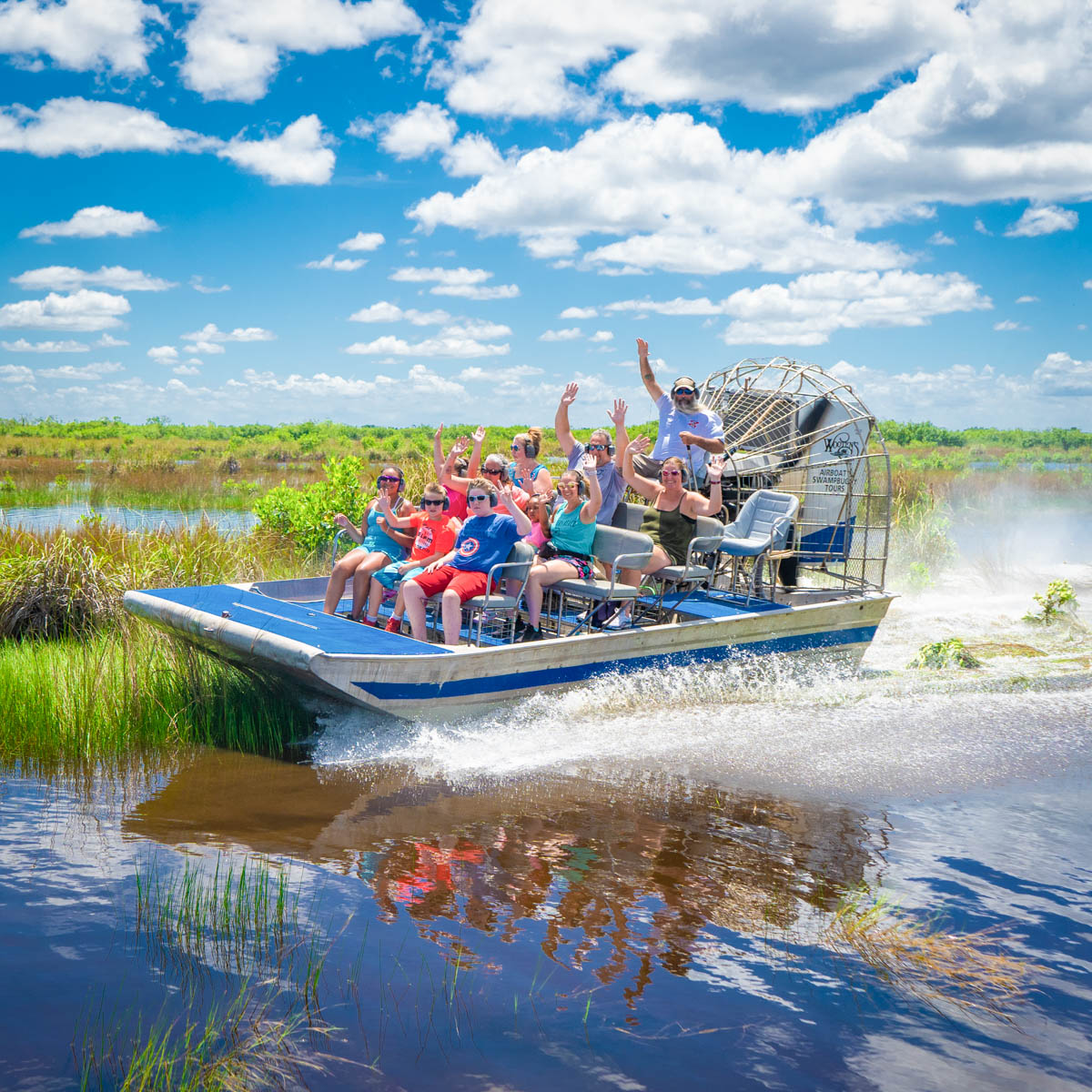 air boat tour of everglades